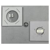 (3) 1g Silver Bars Including Geiger