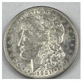 1921 Morgan Silver Dollar, US $1 Coin, 90%