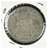 1946 Silver Australia 2 Shillings Coin