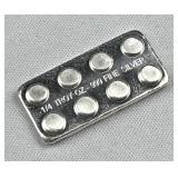 1/4oz Silver LEGO Style Block .999, Monarch