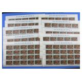 Vintage 1964 Japan Rykyus Stamp Blocks