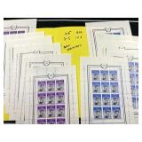 (11) 1961 Suriname 10c & 20c Stamp Blocks