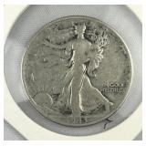 1943 Walking Liberty Silver Half Dollar, US 90%