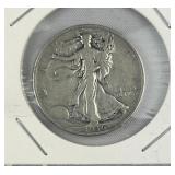 1936-S Walking Liberty Silver Half Dollar, US 90%