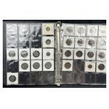 Vintage US Coins in Album w/ Early Wheats