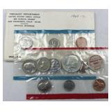 1968-P&D Mint Unc. Set w/ (2) 40% Silver JFK