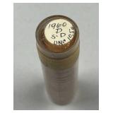 1960-D BU Roll of Lincoln Cents