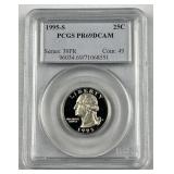 1995-S Proof Washington Quarter, PCGS PR69