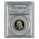 1996-S Proof Washington Quarter, PCGS PR69