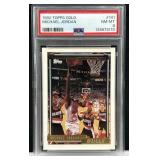 1992 Topps Gold Michael Jordan PSA 8 NM-MT