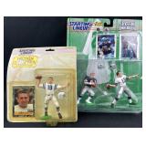 Retro NFL Starting Lineup Quarterback Figurines