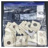 (52) Assorted Carded US Coins Collection