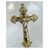 14K Gold Filled Petite Crucifix Cross Pendant