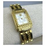 Vintage Gold Plated Gianni Versace Signature Watch