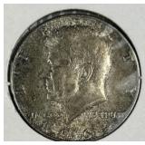 1964 JFK 90% Silver Half Dollar, US 50c Coin