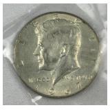 1967 JFK 40% Silver Half Dollar, US