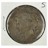 1935-S Peace Silver Dollar, US $1 Coin, 90%