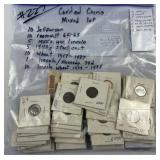 Assorted Carded Coins Collection (1c, 5c, 10c)