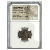 AD 269-271 Roman Age of Chaos Victorinus NGC