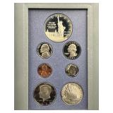 1986 Silver Dollar Prestige Proof Coin Set