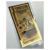 Arizona 2 Goldbacks Note 24K 1/500th Troy Oz.