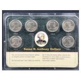 1979-80-P,D,S Susan B Anthony BU Set
