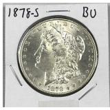 1878-S Morgan Silver Dollar, Quality BU
