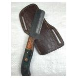 Handmade Steel Fixed Blade Knife w/ Sheath