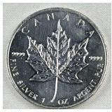 1oz Silver Canada Maple Leaf .9999 2013