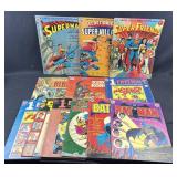 Vintage Large Superhero Comic Books