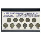 (11) Silver War Nickels: US Emergency Coinage