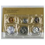 1963 Silver US Proof Coin Set, 90% Half, Qtr, 10c