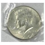 1967 JFK 40% Silver Half Dollar, US 50c Coin