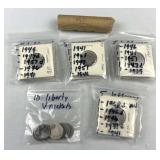 Jefferson Nickels Lot + (10) Cull Liberty V