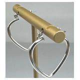 925 Silver FAS Open Heart Click Top Earrings