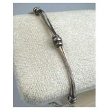 925 Silver Dyadema Italy Multi-Strand Bead Bracele