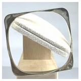 925 Silver Modernist Japanese Bangle Bracelet