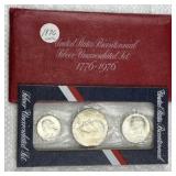 1976-S Silver Uncirculated Bicentennial Coin Set