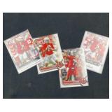 (4) 2022 CJ Stroud Pre Rookie Collegiate Cards
