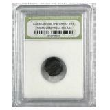 c. 330 AD Roman Constantine the Great Era Coin
