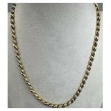 925 Silver Ross Simons Macaroni Link Accent Diamon