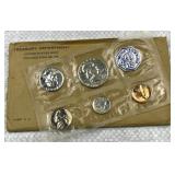 1957 Silver US Proof Coin Set, 90% Half, 25c, 10c