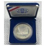 1987-S Silver Proof Constitution Comm. $1, 90%