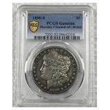 1890-S Morgan Silver Dollar, PCGS-AU Detail