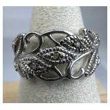 925 Silver 3 Gen. Round Princess Cut Diamond Folia