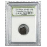 c. 330 AD Roman Constantine the Great Era Coin