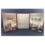 1776-1976 Colorized $2 Note & US Stamp Strip