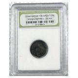 c. 330 AD Roman Constantine the Great Era Coin