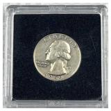 1959-D Washington Silver Quarter, 90%, Encased