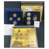 (3) Assorted Westward Journey Nickel Sets
